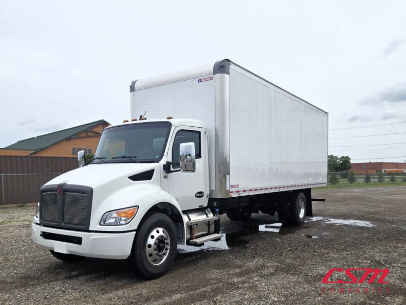 Exterior front drivers side for this 2027 Kenworth T280 (Stock number: VJ245702)Weeee