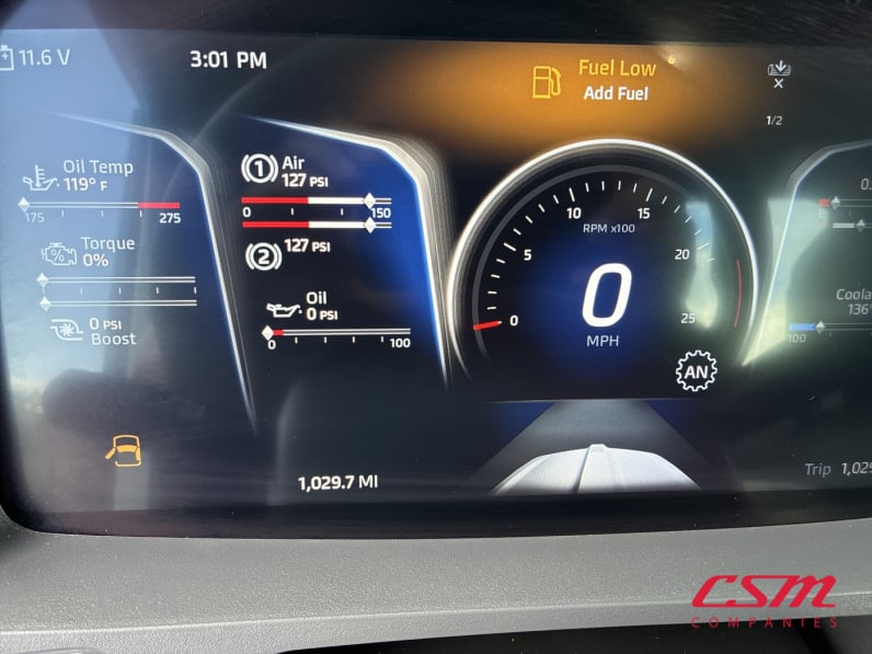 Mileage for this 2027 Kenworth T680 (Stock number: VJ250444)Weeee