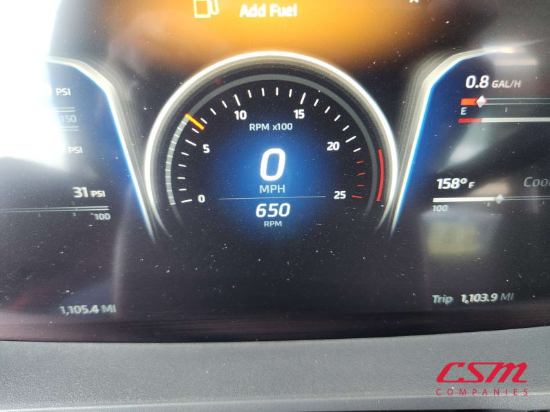 Mileage for this 2027 Kenworth T880 (Stock number: VJ250579)Weeee