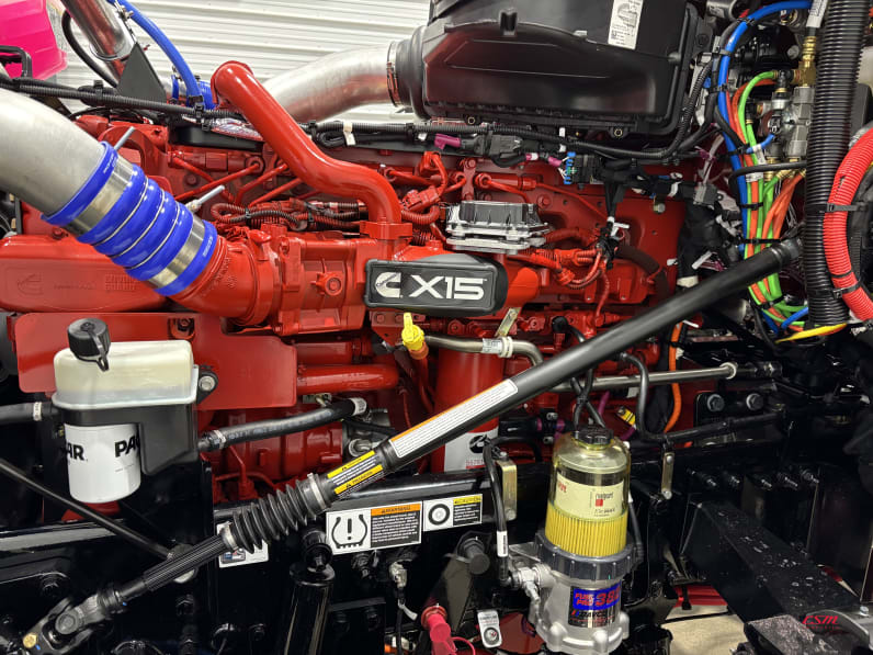 Drivers side engine for this 2027 Kenworth W990 (Stock number: VJ259934)Weeee