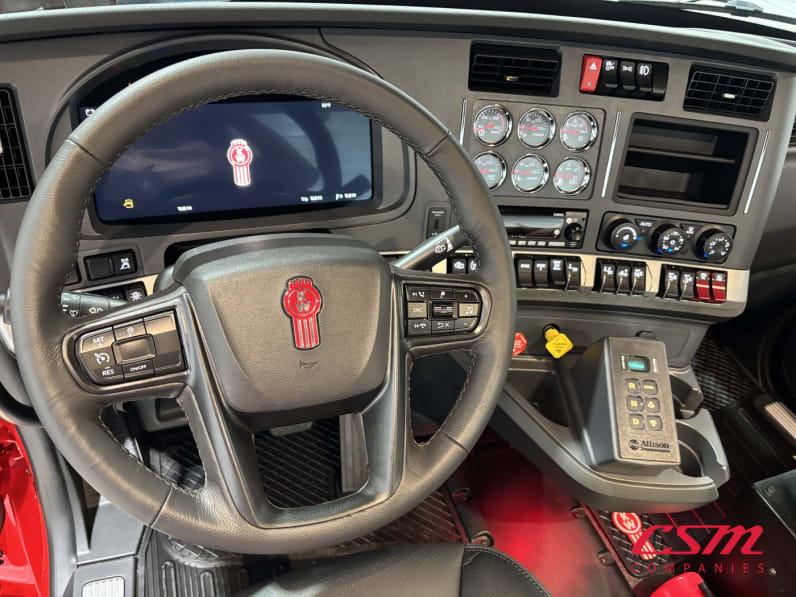 Interior dash for this 2027 Kenworth T880 (Stock number: VJ264332)Weeee