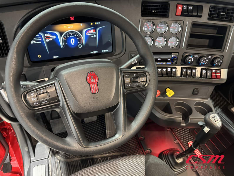 Interior dash for this 2027 Kenworth T880 (Stock number: VJ275553)Weeee