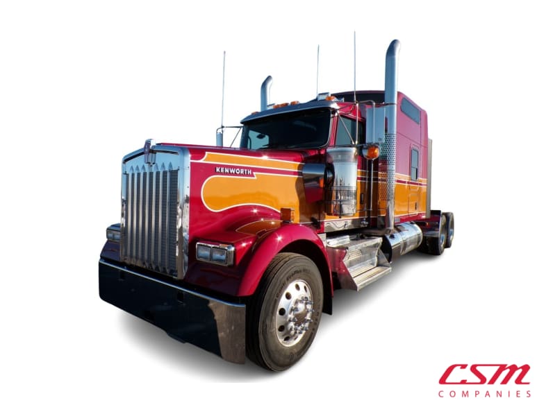 Featured image with white background for this 2027 Kenworth W900L (Stock number: VR230533)