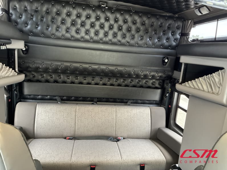 Interior wide sleeper view for this 2027 Kenworth W900B (Stock number: VR250441)Weeee