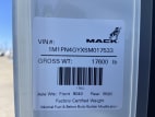 VIN tag for this 2025 Mack Pinnacle PI64 (Stock number: SM017533)