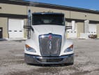 Exterior full front view for this 2026 Kenworth T680 Short Hood (Stock number: TJ230322)