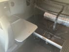 Interior passenger side sleeper for this 2022 Kenworth T680 (Stock number: UNJ467040)