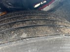 Driver side front tire tread for this 2022 Kenworth T680 (Stock number: UNJ479147)