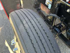 Passenger side front tire tread for this 2023 Kenworth W990 (Stock number: UPJ240230)