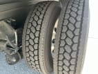 Driver side rear frame and tire tread for this 2024 Kenworth T280 (Stock number: URM337029)