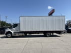 Exterior full driver side for this 2024 Kenworth T280 (Stock number: URM337029)