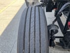 Passenger side front tire tread for this 2024 Kenworth T280 (Stock number: URM337029)