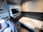 Interior passenger side sleeper for this 2024 Kenworth T680 (Stock number: RJ350666)