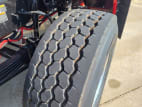 Driver side front tire tread for this 2025 Kenworth T880 (Stock number: SJ173930)