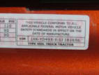 VIN tag for this 2025 Kenworth T680 (Stock number: SJ181656)