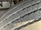 Passenger side front tire tread for this 2016 Freightliner Cascadia (Stock number: UGLHA3433)