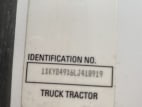 VIN tag for this 2020 Kenworth T680 (Stock number: ULJ418919)