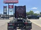 Exterior full rear view for this 2021 Kenworth T680 Short Hood (Stock number: UMJ436568)