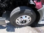 Driver side front tire tread for this 2021 Kenworth T680 Short Hood (Stock number: UMJ436613)