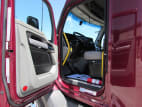 Drivers side door open for this 2021 Kenworth T680 Short Hood (Stock number: UMJ436613)