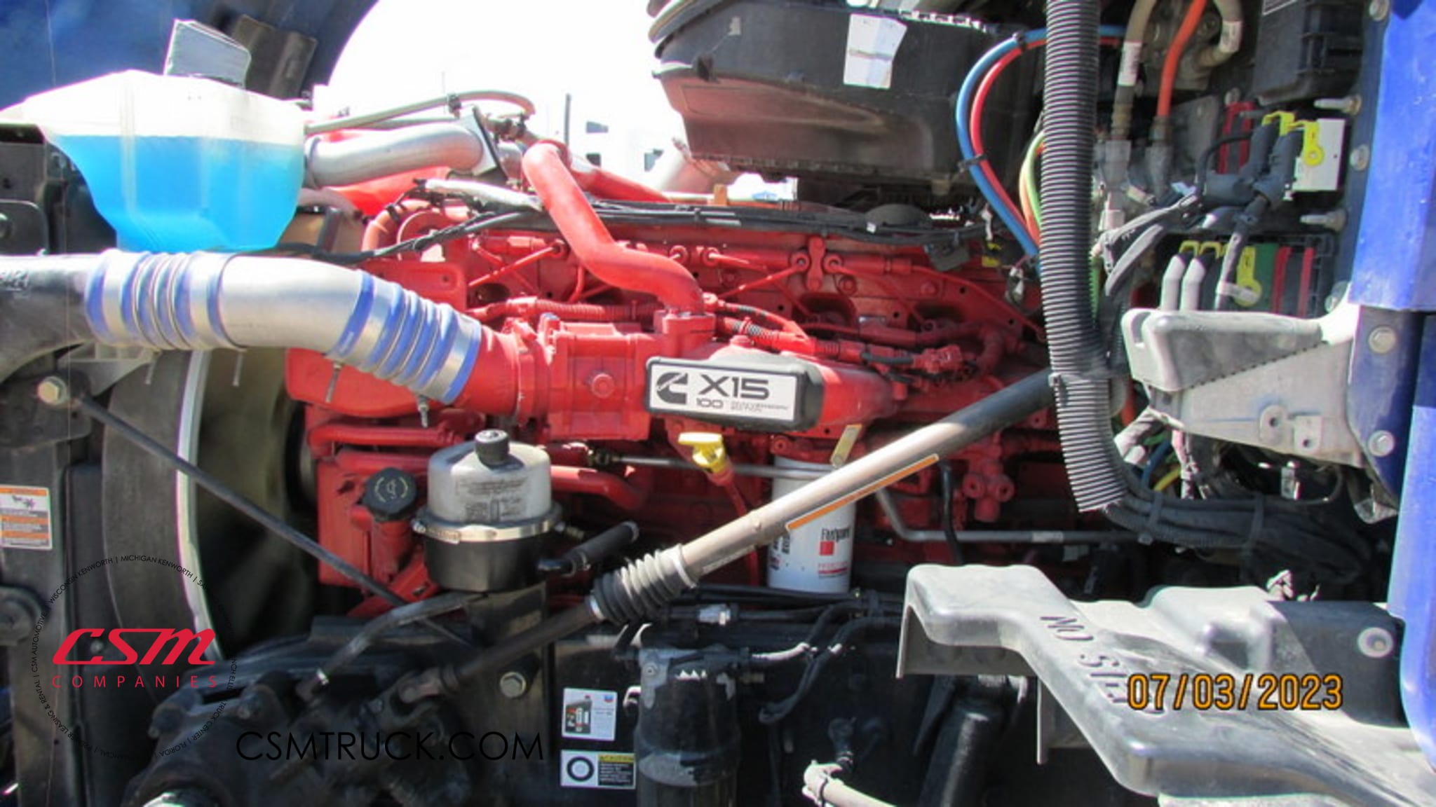 Drivers side engine for this 2020 Kenworth T680 (Stock number: ULJ354405)