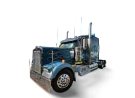 Featured image with white background for this 2021 Kenworth W900L (Stock number: UMR431869)