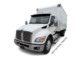 Featured image with white background for this 2023 Kenworth T280 (Stock number: UPM237618)