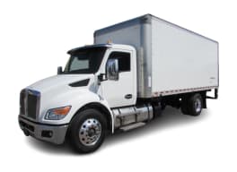 Featured image with white background for this 2023 Kenworth T280 (Stock number: UPM237626)