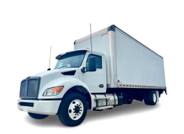 Featured image with white background for this 2023 Kenworth T280 (Stock number: UPM252173)