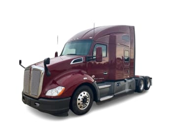 Featured image with white background for this 2021 Kenworth T680 Short Hood (Stock number: UMJ436607)