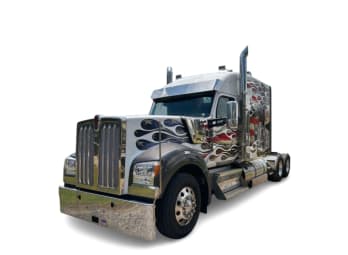 Featured image with white background for this 2023 Kenworth W990 (Stock number: UPJ220959)