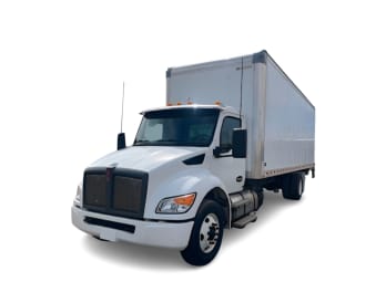 Featured image with white background for this 2023 Kenworth T280 (Stock number: UPM252172)