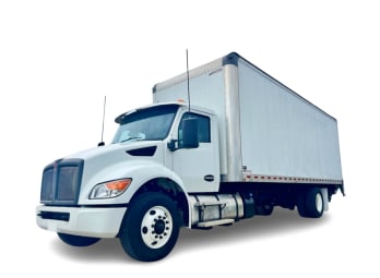 Featured image with white background for this 2023 Kenworth T280 (Stock number: UPM252173)