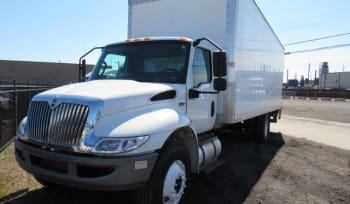 Exterior front drivers side for this 2020 International MV Mid Cab (Stock number: ULH285135)