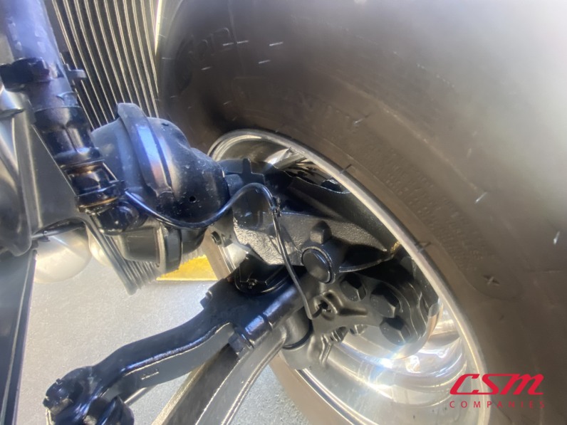 Driver side front tire tread for this 2026 Mack Pioneer HB64T (Stock number: TM100262)
