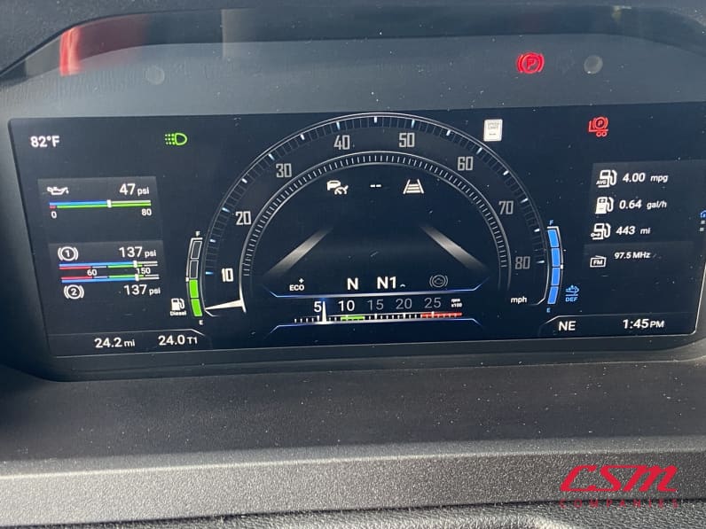 Mileage for this 2026 Mack Pioneer HB64T (Stock number: TM100262)