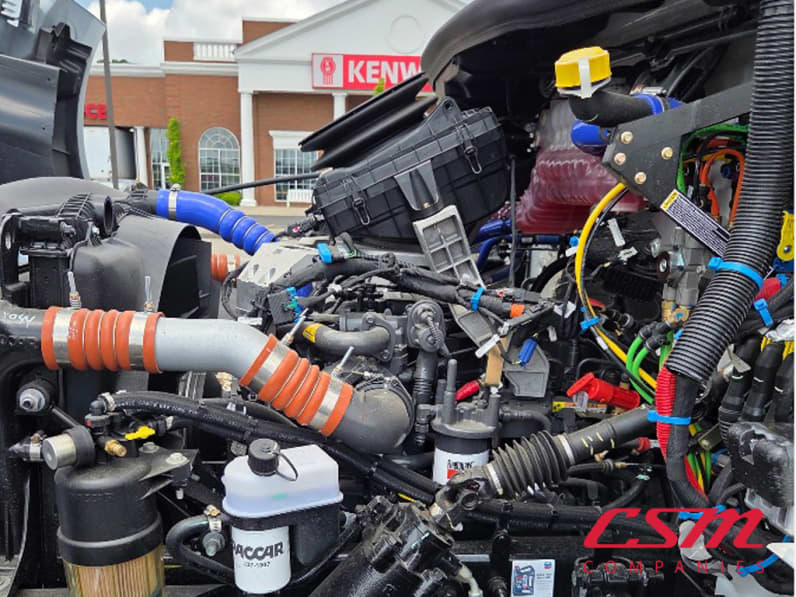 Drivers side engine for this 2025 Kenworth T280 (Stock number: SM169879)