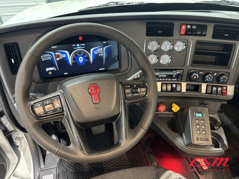 Interior dash for this 2027 Kenworth T880 (Stock number: VJ250579)