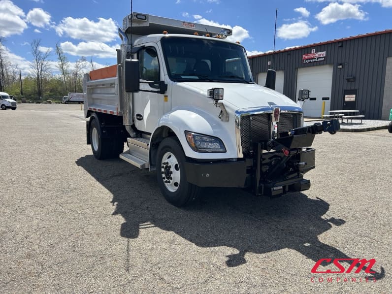 Exterior front passenger side for this 2026 Kenworth T280 (Stock number: TM219228)