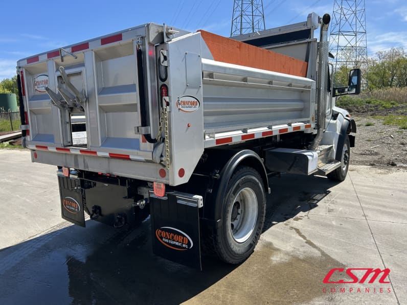 Exterior rear passenger side for this 2025 Kenworth T480 (Stock number: SM177629)
