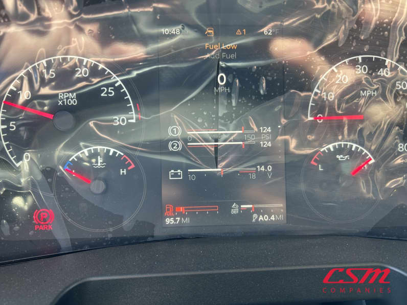 Mileage for this 2025 Kenworth T480 (Stock number: SM177620)