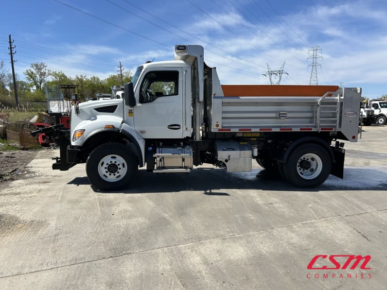 Exterior full driver side for this 2025 Kenworth T480 (Stock number: SM177620)