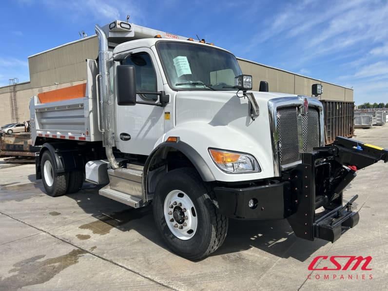 Exterior front passenger side for this 2025 Kenworth T480 (Stock number: SM177633)