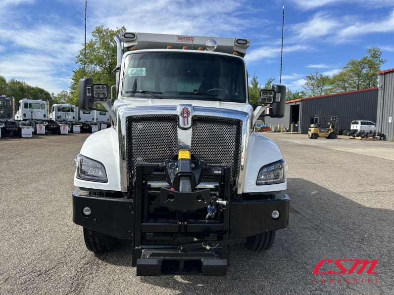 Exterior full front view for this 2026 Kenworth T280 (Stock number: TM229052)