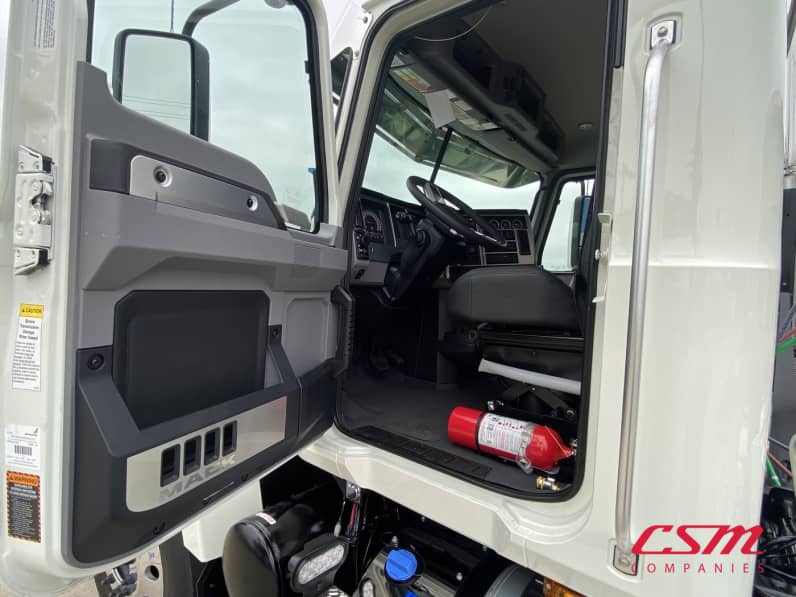 Drivers side door open for this 2027 Mack Pinnacle PI64 (Stock number: VM021227)