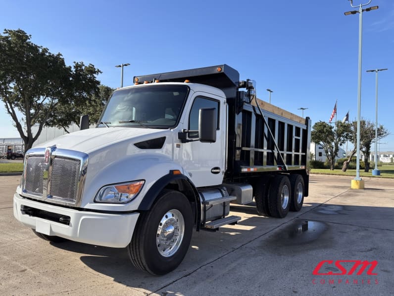 Exterior front drivers side for this 2027 Kenworth T480 (Stock number: VJ239775)