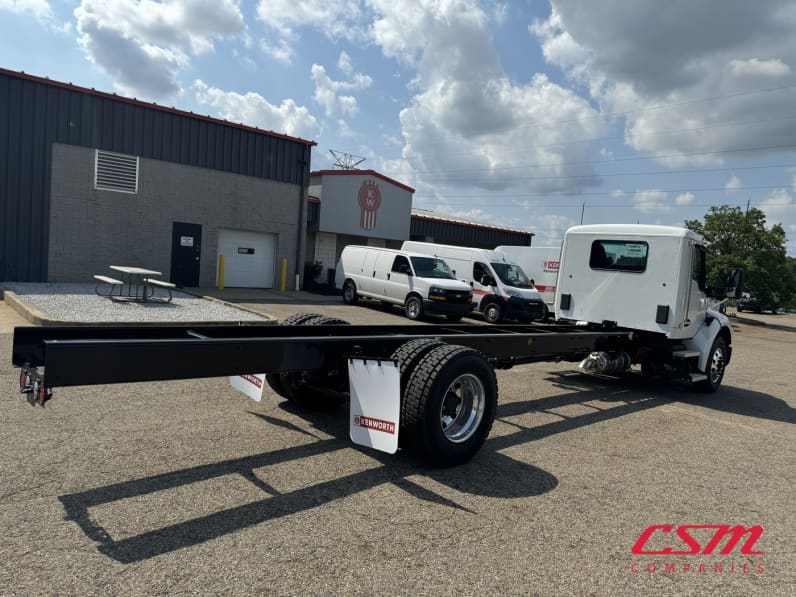 Exterior rear passenger side for this 2025 Kenworth T280 (Stock number: SM169873)