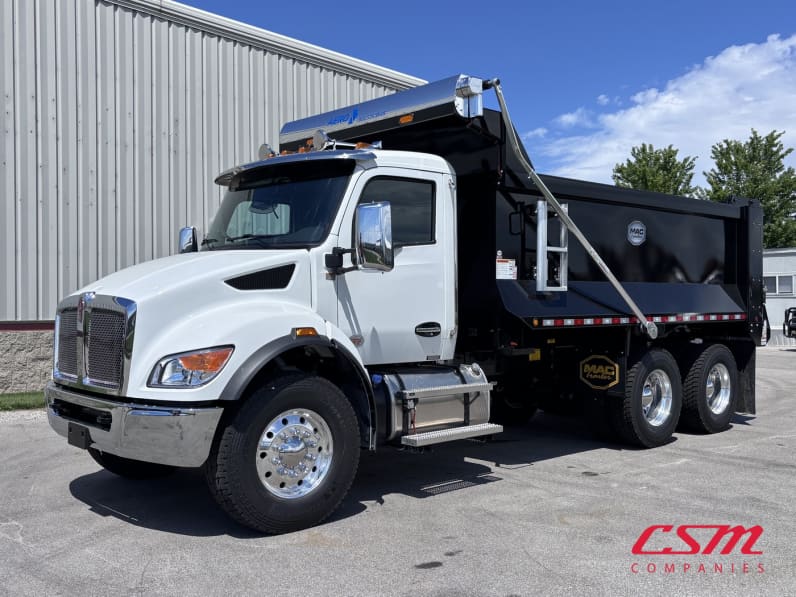 Exterior front drivers side for this 2027 Kenworth T480 (Stock number: VJ240481)