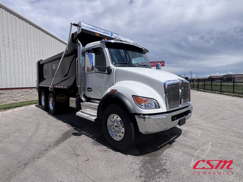 Exterior front passenger side for this 2027 Kenworth T480 (Stock number: VJ240481)