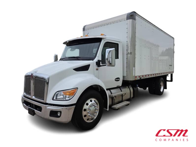 Featured image with white background for this 2023 Kenworth T280 (Stock number: UPM237619)